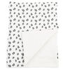 CHILDHOME Baby Blanket 100x80cm Jersey Leopard