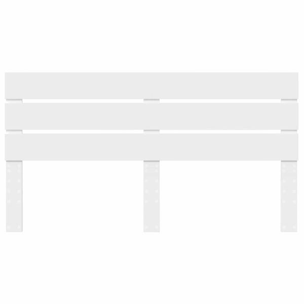 vidaXL Headboard White 200 cm Engineered Wood