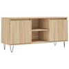vidaXL TV Cabinet Sonoma Oak 104x35x50 cm Engineered Wood