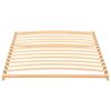 vidaXL Slatted Bed without Mattress Base with 13 Slats 90x200cm