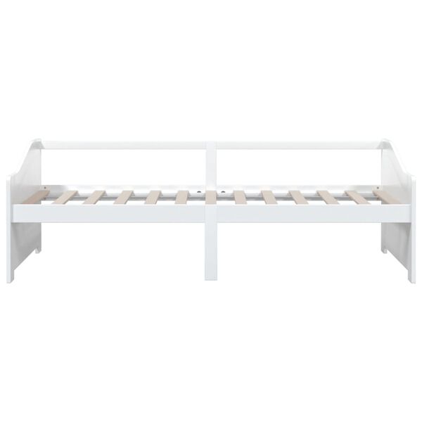 vidaXL 3-Seater Day Bed without Mattress White 90x200cm