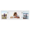 vidaXL Trifold Photo Frame Collage White 28x18 cm+2x