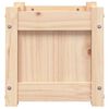 vidaXL Garden Planters 2 pcs Solid Wood Pine