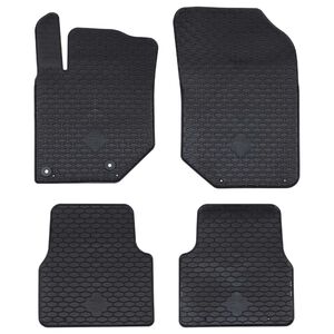 vidaXL Car Mat 4 pcs Black suitable for C4 , C4X , 2008 TPE