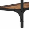 vidaXL Console Table Old wood 101 x 30.5 x 75 cm Engineered wood