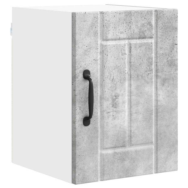 vidaXL Kitchen Cabinet Lucca Concrete Grey 30 x 31 x 40 cm