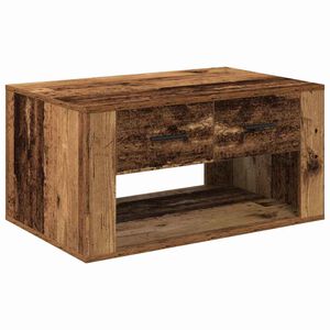 vidaXL Coffee Table Old Wood 80 x 50 x 40 cm Engineered Wood