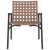 vidaXL Garden Chair 2 pcs Black 79 x 56 x 73.5cm Poly Rattan