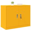 vidaXL Storage Cabinet with Storage Mustard Yellow 90 x 40 x 70 cm