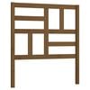vidaXL Bed Headboard Honey Brown 81x4x104 cm Solid Wood Pine