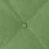 vidaXL Back Pillow Light Green 50 x 45 cm Corduroy Fabric