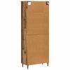 vidaXL Highboard Old wood 69.5 x 34 x 180 cm Engineered wood
