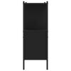 vidaXL Bookcase Black 102x28x77.5 cm Engineered Wood