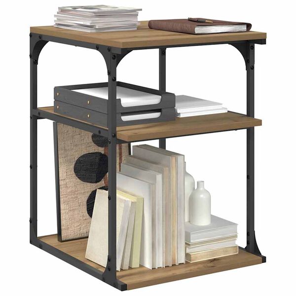 vidaXL Printer Stand Artisan Oak 43 x 48 x 64 cm Engineered Wood