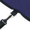 vidaXL Horse Blanket Navy Blue 85 cm Polar fleece