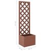 vidaXL Trellis Planter 40x30x135 cm WPC