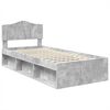 vidaXL Bed Frame with Headboard Concerte 90 x 200 cm Solid Pine Wood