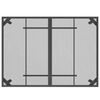 vidaXL 7 Piece Garden Dining Set Anthracite Metal Mesh