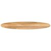 vidaXL Table Top 120x60x2.5 cm Oval Solid Wood Mango
