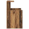 vidaXL Bedside Cabinet Old Wood 40 x 35 x 60 cm Engineered Wood