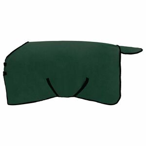 vidaXL Horse Blanket Full Dark Green 75 cm Polyester Fleece