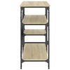 vidaXL Baker's Rack Sonoma Oak 90x40x84 cm Engineered Wood and Metal