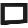 vidaXL TV Cabinet Set 10 pcs Black Oak Engineered Wood