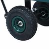 vidaXL Garden Hand Trolley Green 350 kg