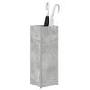 vidaXL Umbrella Stand Concrete Grey 20 x 20 x 55.5 cm Engineered Wood