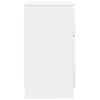vidaXL Sideboard with Drawer White 71x35x65 cm Engineered Wood