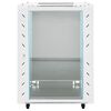 vidaXL 15U Network Cabinet with Swivel Feet 19" IP20 60x45x86 cm