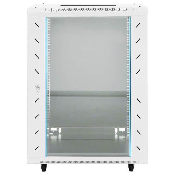 vidaXL 15U Network Cabinet with Swivel Feet 19" IP20 60x45x86 cm
