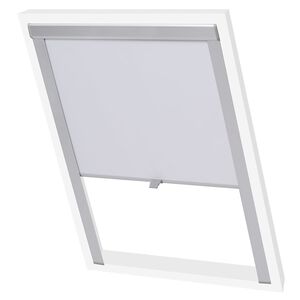 vidaXL Blackout Roller Blind White UK08 GGL and GGU
