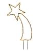 vidaXL Christmas Light Decoration with Spikes Meteor 80 LEDs 62 cm