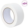vidaXL Painter Masking Tapes 24 pcs White 50mm x 50m Paper