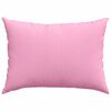 vidaXL Sofa Pillows 2 pcs Pink 70 x 50 cm Fabric