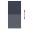 vidaXL Roller Blind Blackout Marine 65x150 cm Fabric Width 60.7 cm Polyester