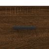 vidaXL Sideboard Brown Oak 69.5x34x90 cm Engineered Wood
