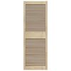 vidaXL Cabinet Door 2 pcs Natural 140.5 x 2 x 49.5 cm Solid Pine Wood