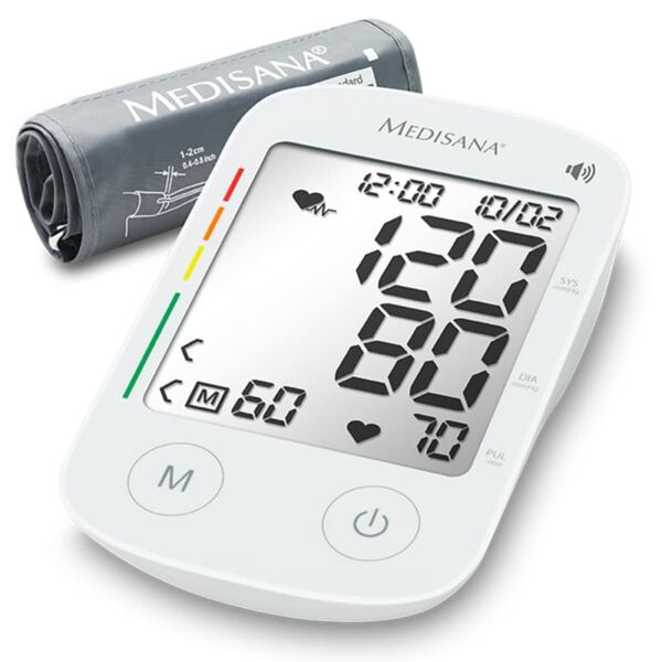 Medisana Upper Arm Blood Pressure Monitor with Voice Function BU 535 Voice White