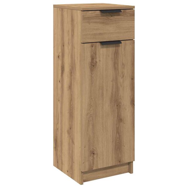 vidaXL Bathroom Cabinet Artisan oak 32 x 34 x 90 cm Engineered wood