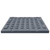vidaXL Fall Protection Tiles 18 pcs Rubber 50x50x3 cm Grey