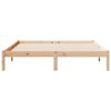 vidaXL Extra Long Bed Frame without Mattress 160x210 cm Solid Wood Pine