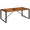 vidaXL Dining Table 200x100x75 cm Solid Acacia Wood