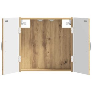 vidaXL Dartboard Cabinet HOORN Artisan Oak 52.5 x 10.5 x 53.5 cm