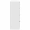 vidaXL Sideboard White 80x35x99 cm Engineered Wood