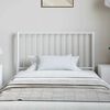 vidaXL Metal Replace Headboard White 100 cm