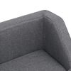 vidaXL Dog Sofa Grey 95x63x39 cm Linen
