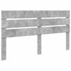 vidaXL Bed Frame Concrete Grey 200 x 200 cm Engineered Wood
