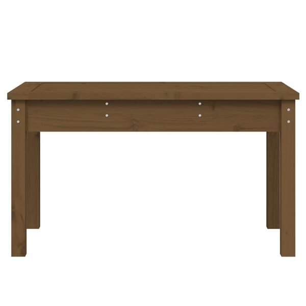 vidaXL Garden Bench Honey Brown 80x44x45 cm Solid Wood Pine